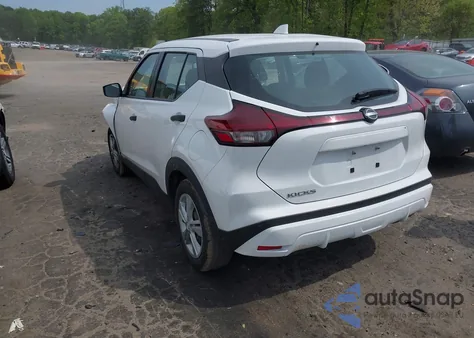 2023 Nissan Kicks S Xtronic Cvt из США, поврежденный, VIN 3N1CP5BV3PL494286